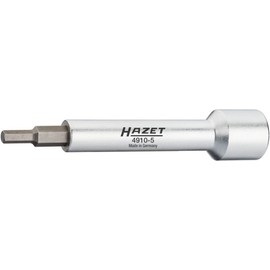 Hazet 4910-5 Socket Spanner Extension for Low Working Areas Total Length 122.5 mm