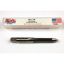 M6 X 1.0 HSG D2 2 FLUTE SPIRAL POINT SCREW THREAD INSERT TAP