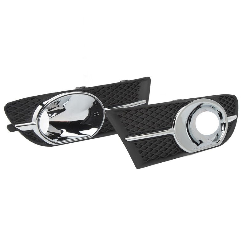 Pair of Fog Light Bezel Impact Resistant Strong Protection 25887505