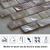 MOP Mother of Pearl Shell Mini Brick Mosaic Tile for