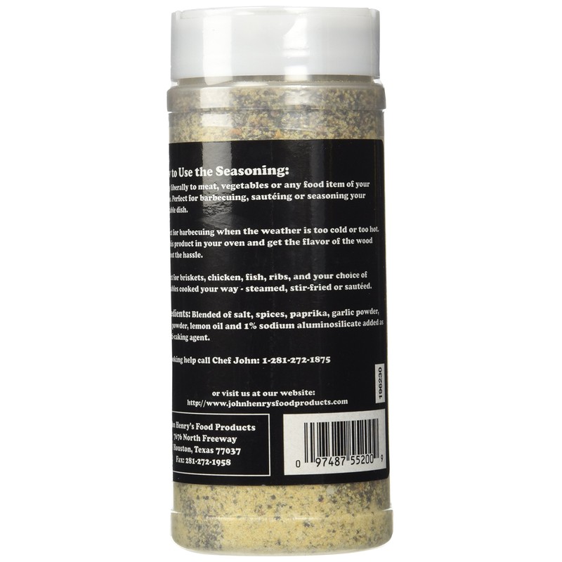 John Henry's Mojave Garlic Pepper Rub, 11.5oz