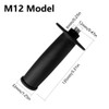 Angle Grinder Auxiliary Handle with Thread M12, Non-Slip Replacement Side