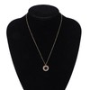Business Style Women Watch Bracelet Necklace Set Anniversary Birthday Gift