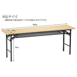 Cleib ヘリンボーン柄 撥水加工 会議用 テーブルクロス 約110x240cm イエロー FS006