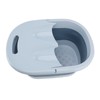Foldable Foot Bath Basin with Massage Acupoint PP Silicone Foot