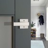 Kwikset Singapore Interior Passage Door Handle, Lever For Closet and