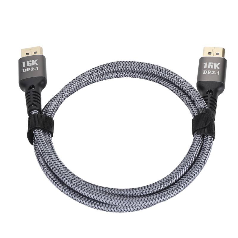 DisplayPort 2.1 Cable 16K 30Hz 40Gbps 3D Dynamic HDR Male