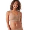 True & Co Body Low-Impact Bra Bronzed