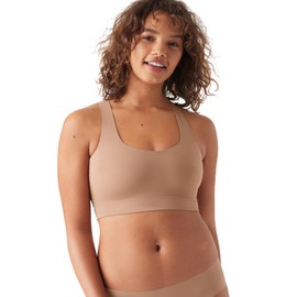 True & Co Body Low-Impact Bra Bronzed