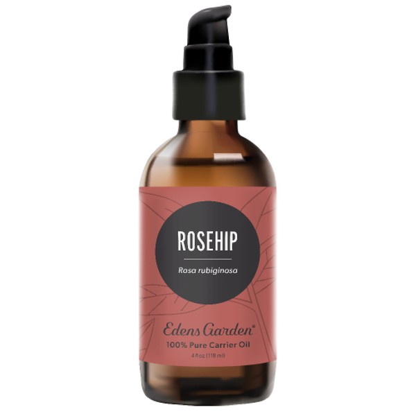 Edens Garden Rosehip Carrier Oil (Best for Mixing with Essential Oils), 4 oz
