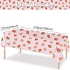 MaitianGuyou - Mantel de fresa rectangular de plástico desechable, 54