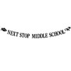 Next Stop Middle School Banner, Congrats 5th Grade graduate/Elementary School