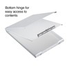 Staples Aluminum Storage Clipboard, Letter Size, Silver, 2/Pack (ST44401-CCVS)
