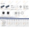 SP21 IP67 2PIN Waterproof Connector, 30A 500V Solder Plug Socket