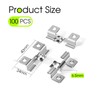SUPAWAY Pack of 100 WPC Tile Clips 6.5 mm Plank