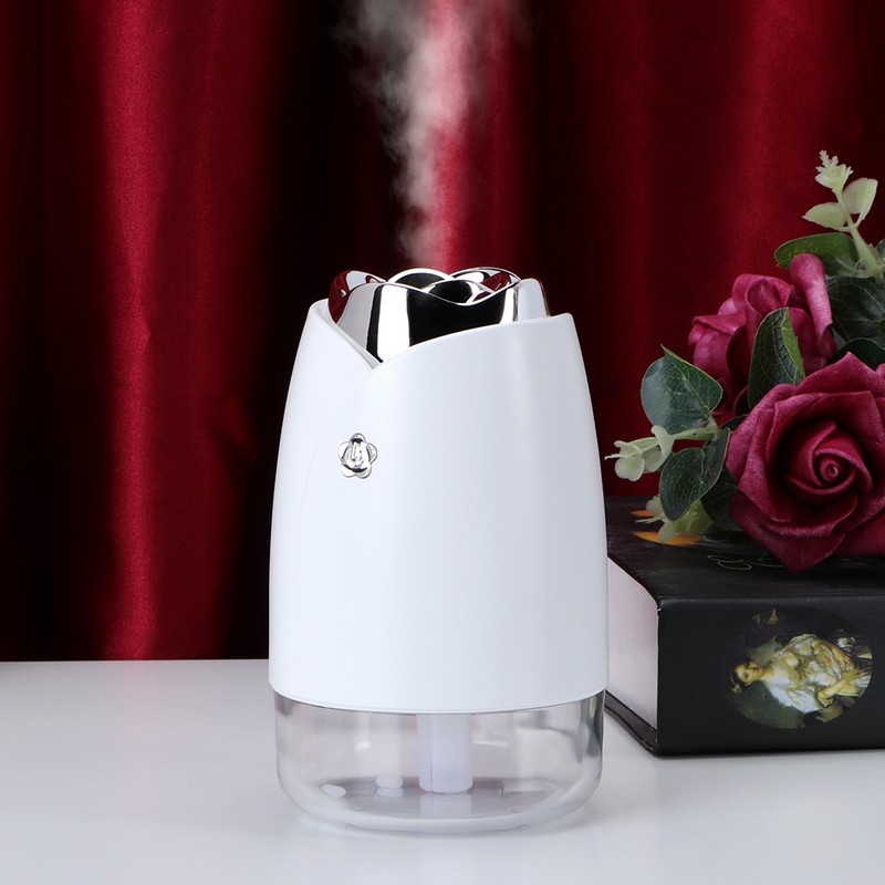 USB Car Air Humidifier Atomizer LED Night Light Fog Purifier