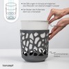 KONZEPT Flower Pot with Insert (Diameter 19 cm) - Large