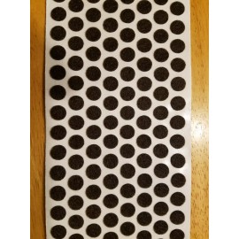 120 3/8" Brown Felt Dots Surface Protector Pad Trophy Cabinet Furniture Crafts