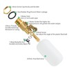 1/2‘’ Thread Float Ball Valve Brass Valve Plastic Floating Ball