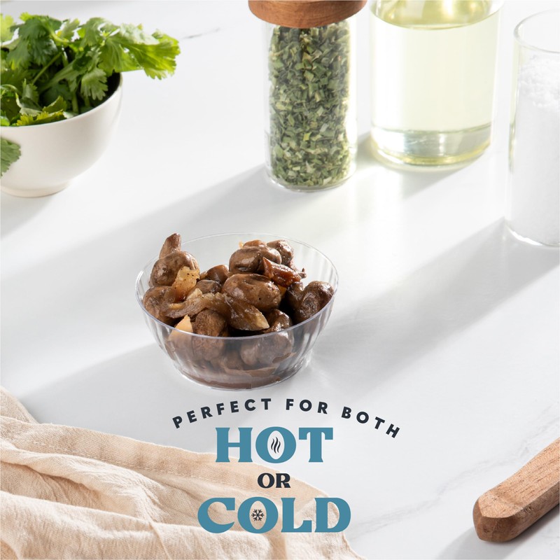 PLASTICPRO 30 Pack Crystal Like Clear Disposable Plastic Plates Dinner