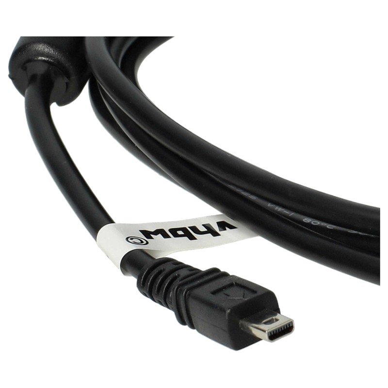 vhbw 5x USB-Kabel Datenkabel (Standard-USB Typ A auf Kamera) kompatibel