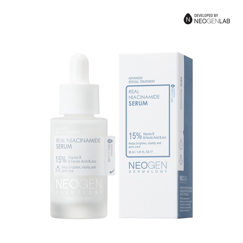 Neogen 네오젠 나이아신아마이드 세럼 30ml 잡티 미백 광채부스터 피부톤 생기
