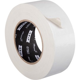 GRIP Eventbasics Gaffa Tape, White, 50 mm x 50 m, GT 561 Tape, Fabric-Reinforced All-Round Duct Tape with Strong Adhesion