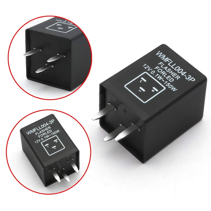 x xotic tech 1PC 3-Pin EP28 EP-28 Electronic LED Flasher