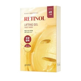 GOODAL Black Carrot VITA-A Retinol Gel Sheet MASK 4P Set (New)