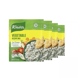 Knorr Soup Mix and Recipe Mix For Soups, Sauces and Simple Meals Vegetable  1.4 oz 4pk
