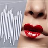 Pinceles desechables para labios., 300 of White
