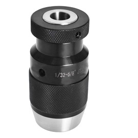 1/32"-5/8" Keyless Drill Chuck Heavy Duty JT33 Taper Mount Fit for Drill Machines Milling Machines Lathes Boring Lathes and Electric Hand Tools