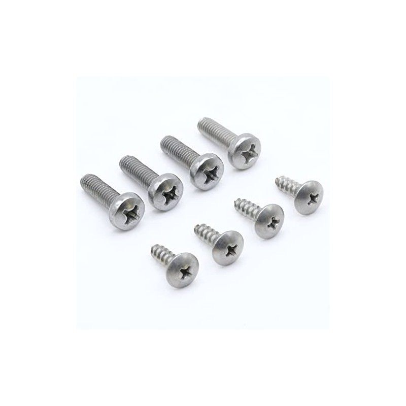 ReplacementScrews License Plate Screws Compatible with Honda Element - Stainless