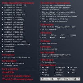 JAVIK Oil Filter 20mm & 65mm-10mm Wrench Tool Fit for Kawasaki KAF300 KAF400 KAF620 KAF622 KAT620 1991-2024,O.E.M#49065-7010 49065-2078