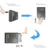 SZBJ USB2.0 Plastic Version Interface PCMCIA Card Reader,Read Flashdisk,PCMCIA,PC Card
