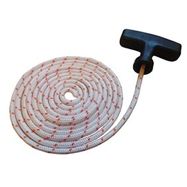 BRAND NEW high quality starter rope and handle FITS ALL PETROL LAWNMOWERS 3.5MM X 2M