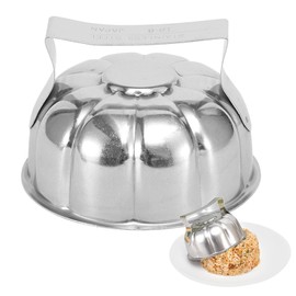 Fried Rice Press Mold Flower Shape Rics Mold Stainless Steel Egg Fried Rice Press Rice Shaper Mold for Sushi DIY Dish Up Decoration Restaurant Style Fried Rice