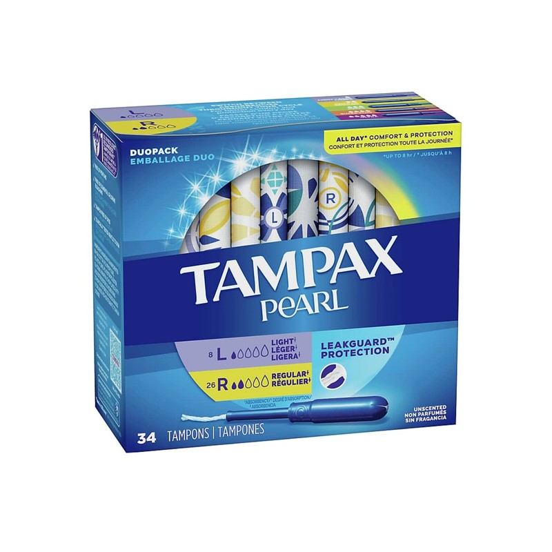 Tampax Pearl Duo Pack Light/Regular