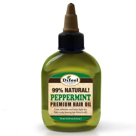 Difeel Premium Natural Hair Oil - Peppermint Oil 2.5 ounce