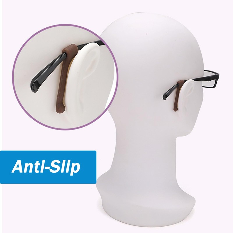 TORWOL Glasses Retainer Anti-Slip Glasses Grip Ear Hook Safety Eyewear