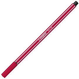 Premium Fibre-Tip Pen - STABILO Pen 68 - Pack of 1 - Dark Red
