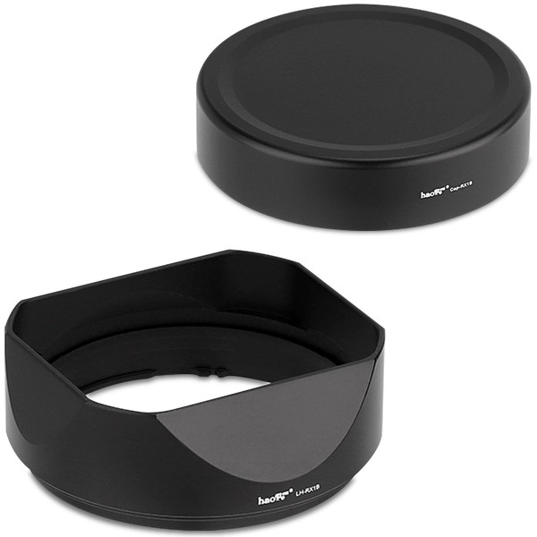 Haoge Haoge LH-RX1B Square Metal Bayonet Lens Hood Shade for