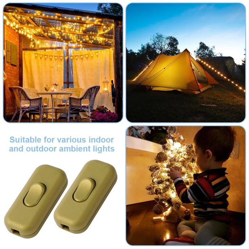 AXFEE Inline Switch, 250 V 6 A Intermediate Switch Cord