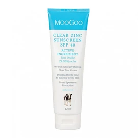 Moogoo Buy MooGoo Clear Zinc Sunscreen SPF 40 120g Online