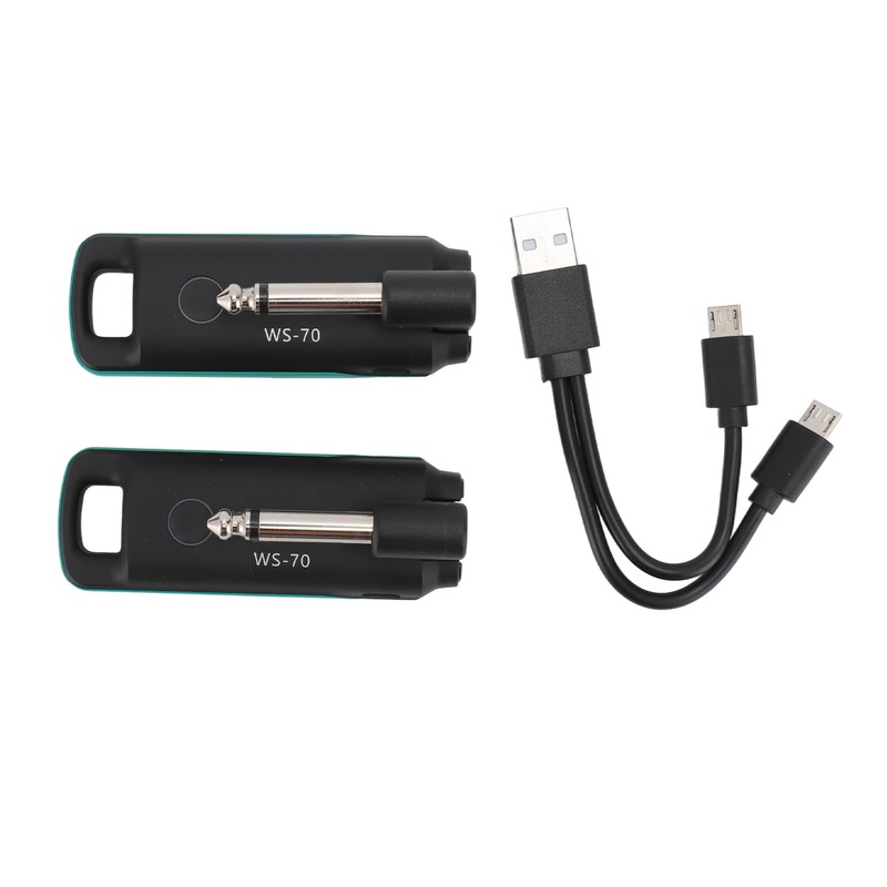 Wireless Guitar Sound Transmission System USB Rechargeable UHF Wireless Guitar