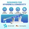 Toothbrush Caddy - Personal Toothbrush Holder for Bathroom Counter -