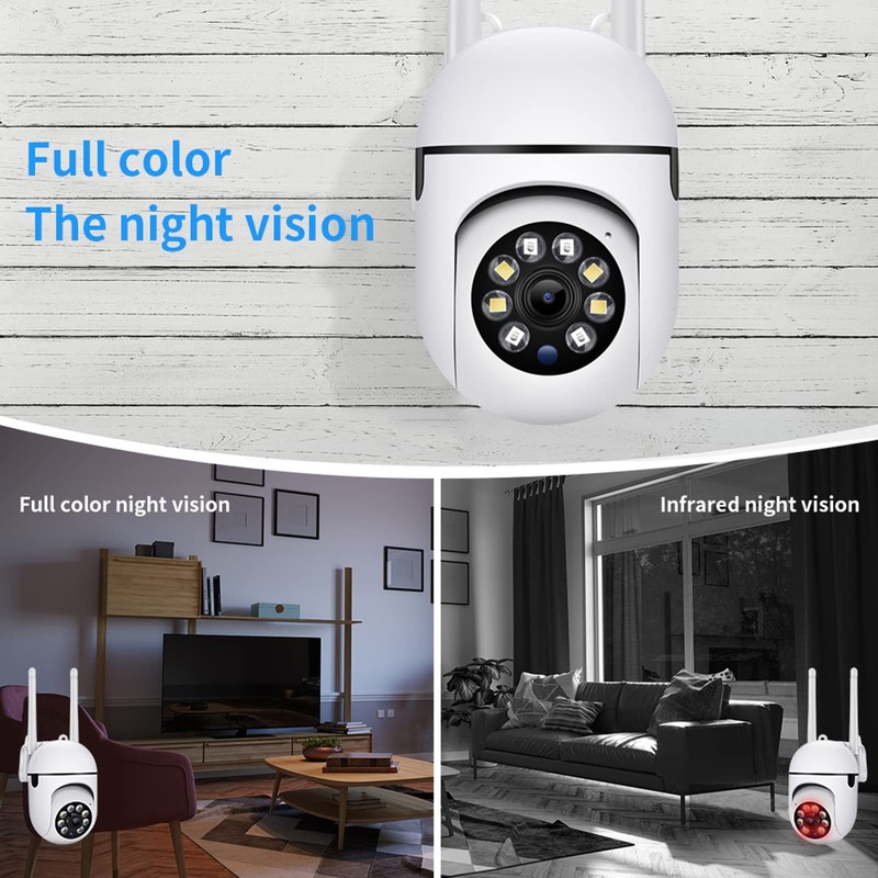 Nurdo Smart Security Camera 1080p HD Home Camera with Motion