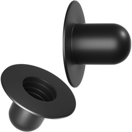 Tijicld 2p Black Wall Plug Replacement Ground Swimming Pool Filter Pump for INTEX Pools Pump Strainer Hole Plug for Most Above Ground Pools Including Coleman & Bestway