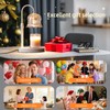 Candle Warmer Lamp with Timer: White Scented Candles Heating Lights