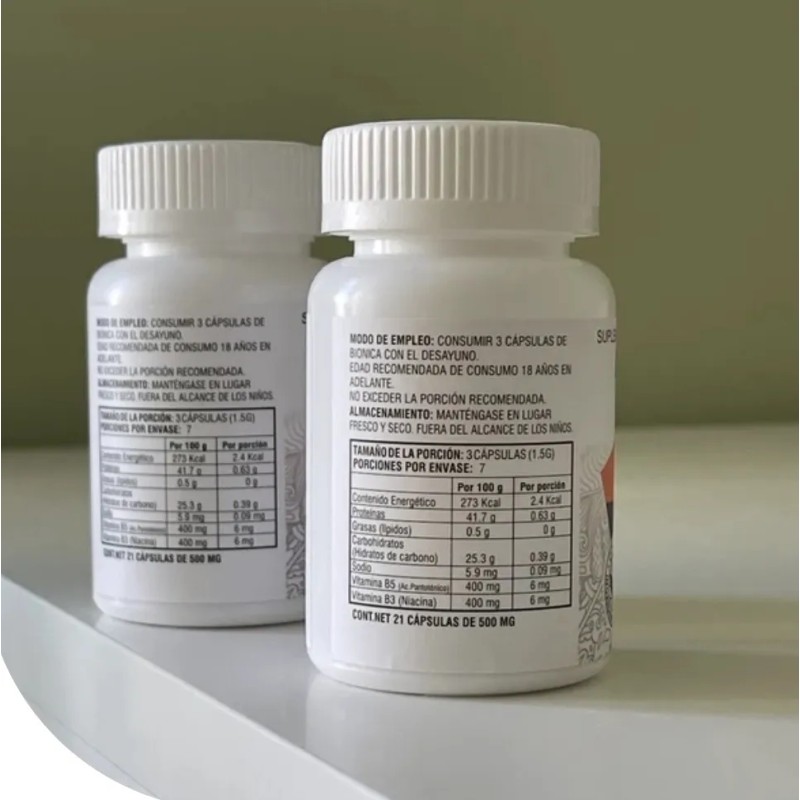 Binica Complejo Herbal 21 Cpsulas 2 Pack Sin Sabor